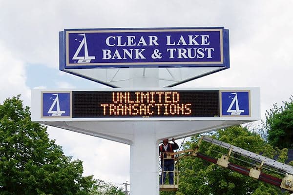 Clear Lake Bank & Trust - Monochrome Amber